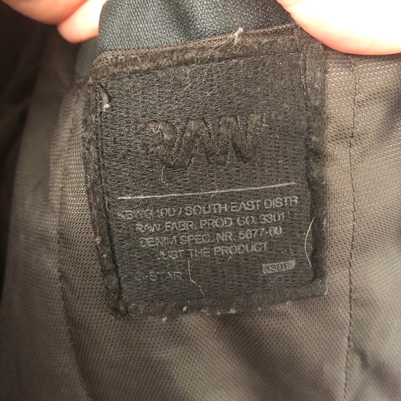 Men’s G-Star Raw Navy Two Layer Jacket Large - Picture 8 of 9